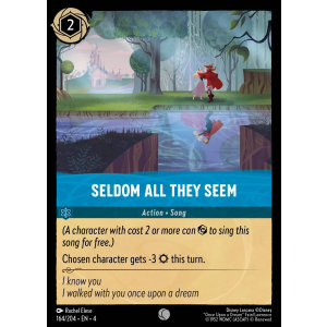 Seldom All They Seem 164/204 Disney Lorcana TCG Ursula's Return