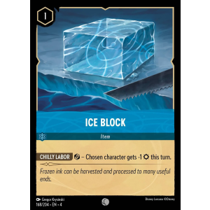 Ice Block 168/204 Disney Lorcana TCG Ursula's Return