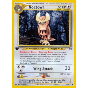 Noctowl 42/111 Pokemon TCG Neo Neo Genesis