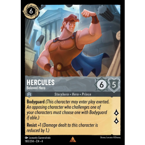 Hercules - Beloved Hero 180/204 Disney Lorcana TCG Ursula's Return