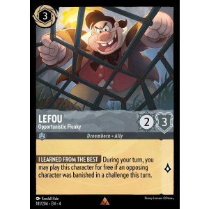 Lefou - Opportunistic Flunky 181/204 Disney Lorcana TCG Ursula's Return