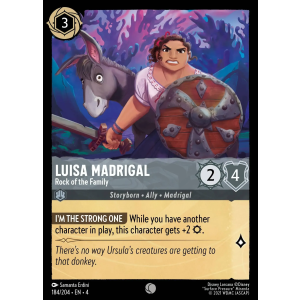 Luisa Madrigal - Rock of the Family 184/204 Disney Lorcana TCG Ursula's Return