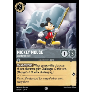 Mickey Mouse - Standard Bearer 188/204 Disney Lorcana TCG Ursula's Return