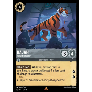 Rajah - Royal Protector 192/204 Disney Lorcana TCG Ursula's Return