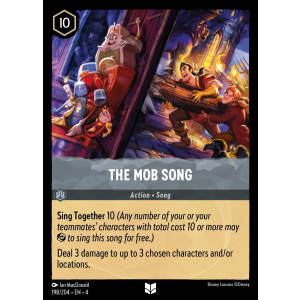 The Mob Song 198/204 Disney Lorcana TCG Ursula's Return