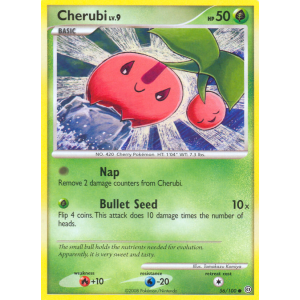 Cherubi 56/100 Pokemon TCG Diamond & Pearl Stormfront