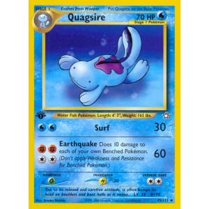 Quagsire 45/111 Pokemon TCG Neo Neo Genesis