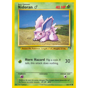 Nidoran 83/110 Pokemon TCG Other Legendary Collection