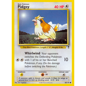 Pidgey 85/110 Pokemon TCG Other Legendary Collection