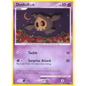 Duskull 60/100 Pokemon TCG Diamond & Pearl Stormfront