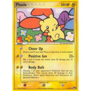 Plusle 5/17 Pokemon TCG POP POP Series 3