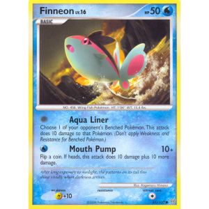 Finneon 61/100 Pokemon TCG Diamond & Pearl Stormfront