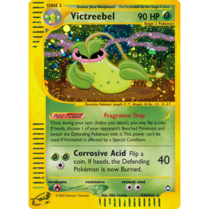 Rare Holo Victreebel H30/147 Pokemon TCG E-Card Aquapolis