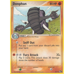 Donphan 8/17 Pokemon TCG POP POP Series 3