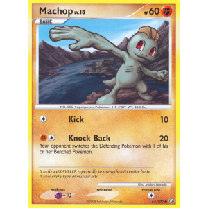 Machop 64/100 Pokemon TCG Diamond & Pearl Stormfront