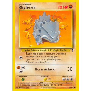 Rhyhorn 90/110 Pokemon TCG Other Legendary Collection