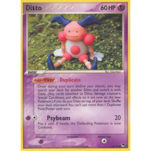 Ditto 12/17 Pokemon TCG POP POP Series 3