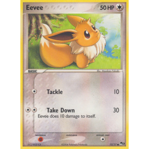 Eevee 13/17 Pokemon TCG POP POP Series 3