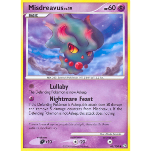 Misdreavus 68/100 Pokemon TCG Diamond & Pearl Stormfront