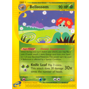 Bellossom 5/147 Pokemon TCG E-Card Aquapolis