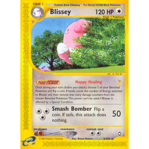 Blissey 6/147 Pokemon TCG E-Card Aquapolis