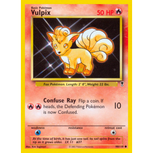 Vulpix 98/110 Pokemon TCG Other Legendary Collection