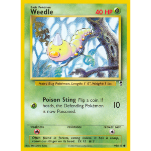 Weedle 99/110 Pokemon TCG Other Legendary Collection