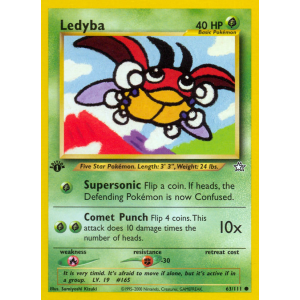 Ledyba 63/111 Pokemon TCG Neo Neo Genesis