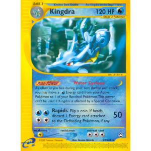 Kingdra 19/147 Pokemon TCG E-Card Aquapolis