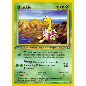 Shuckle 72/111 Pokemon TCG Neo Neo Genesis