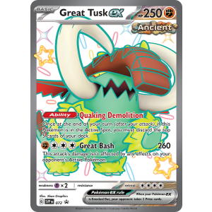 Promo Great Tusk ex 72/148 Pokemon TCG Scarlet & Violet Scarlet & Violet Promos