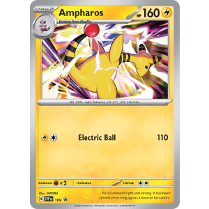 Promo Ampharos 109/148 Pokemon TCG Scarlet & Violet Scarlet & Violet Promos