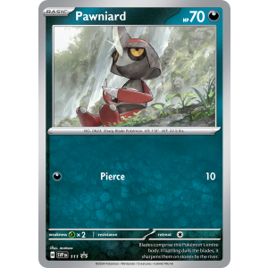 Promo Pawniard 111/148 Pokemon TCG Scarlet & Violet Scarlet & Violet Promos