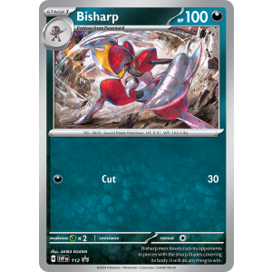 Promo Bisharp 112/148 Pokemon TCG Scarlet & Violet Scarlet & Violet Promos