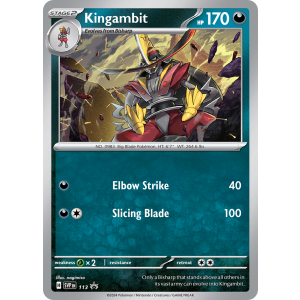 Promo Kingambit 113/148 Pokemon TCG Scarlet & Violet Scarlet & Violet Promos