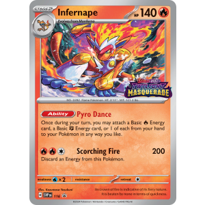 Promo Infernape 116/148 Pokemon TCG Scarlet & Violet Scarlet & Violet Promos