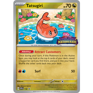 Promo Tatsugiri 118/148 Pokemon TCG Scarlet & Violet Scarlet & Violet Promos