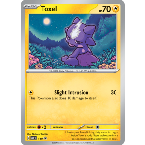 Promo Toxel 119/148 Pokemon TCG Scarlet & Violet Scarlet & Violet Promos