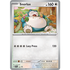 Promo Snorlax 122/148 Pokemon TCG Scarlet & Violet Scarlet & Violet Promos