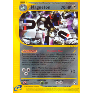 Magneton 22/147 Pokemon TCG E-Card Aquapolis