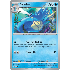 Seadra 11/64 Pokemon TCG Scarlet & Violet Shrouded Fable