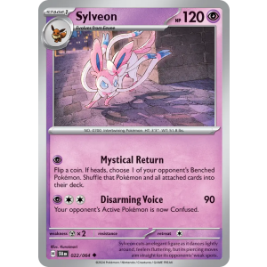 Sylveon 22/64 Pokemon TCG Scarlet & Violet Shrouded Fable