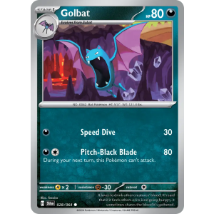 Golbat 28/64 Pokemon TCG Scarlet & Violet Shrouded Fable