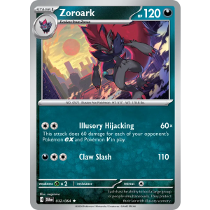 Zoroark 32/64 Pokemon TCG Scarlet & Violet Shrouded Fable