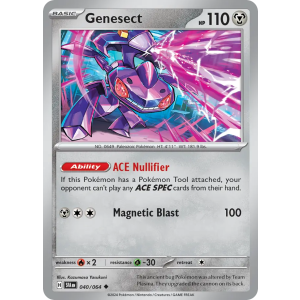 Genesect 40/64 Pokemon TCG Scarlet & Violet Shrouded Fable