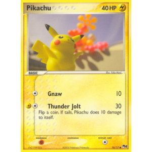 Pikachu 16/17 Pokemon TCG POP POP Series 2