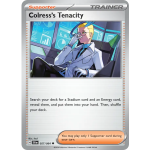 Colress's Tenacity 57/64 Pokemon TCG Scarlet & Violet Shrouded Fable