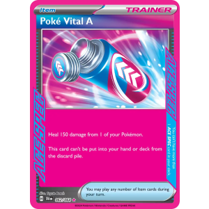 ACE SPEC Rare Poké Vital A 62/64 Pokemon TCG Scarlet & Violet Shrouded Fable