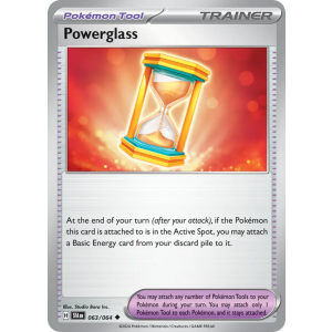 Powerglass 63/64 Pokemon TCG Scarlet & Violet Shrouded Fable