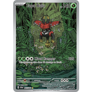 Illustration Rare Tapu Bulu 65/64 Pokemon TCG Scarlet & Violet Shrouded Fable